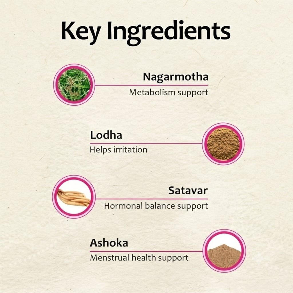 Shwet Shuddhi Tablets – Traditional Herbal Support for Vaginal Health 45gm