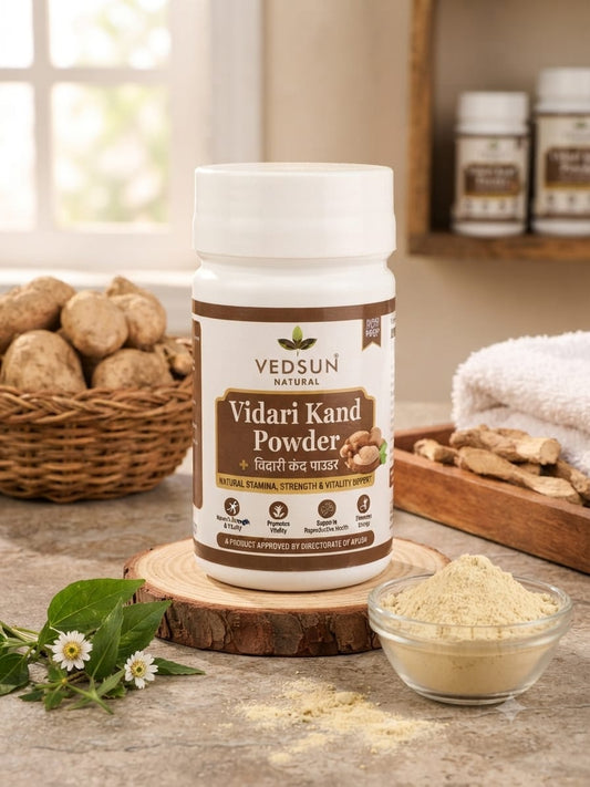 Vedsun Vidarikand Powder | Natural Ayurvedic Herbal Powder 100g