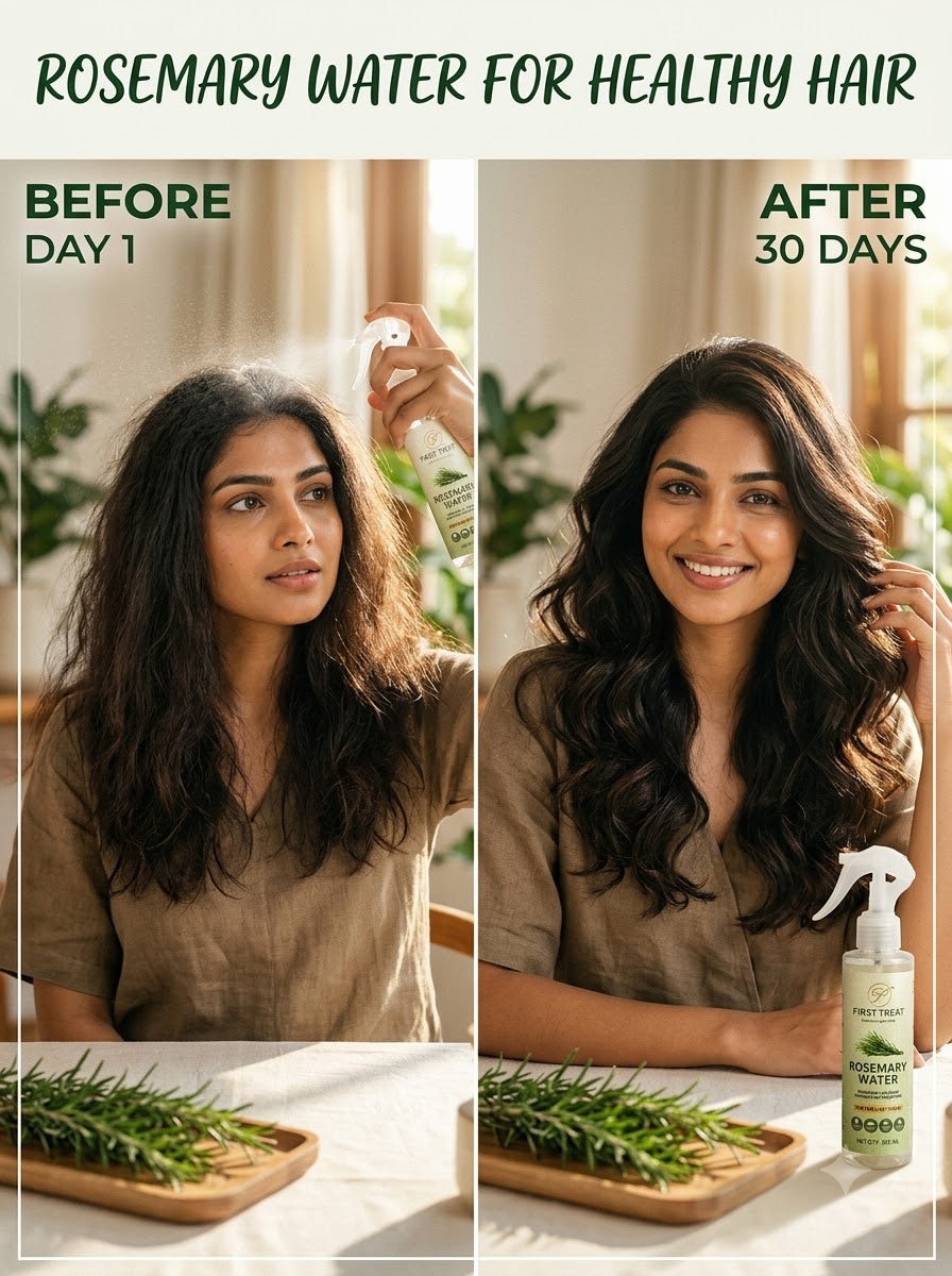 Rosemary Water Spray for Hair Growth  125ml  (by first treat )