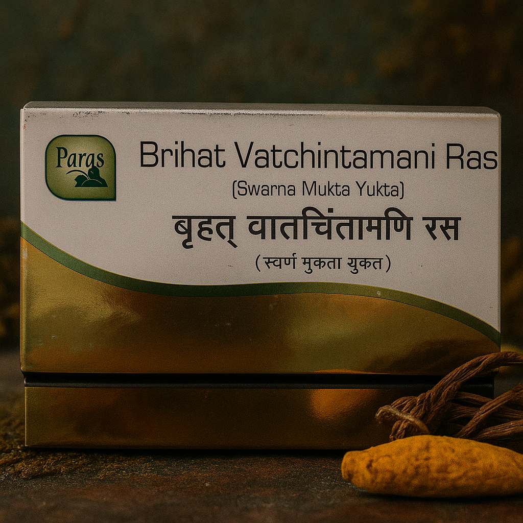 Brihat VatChintamani Ras by Paras Herbal Pharma- 10 tablets