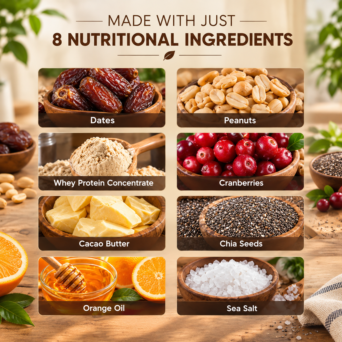 Eat Better Orange Cranberry Protein Laddoos | High-Protein Energy Bites 40GM