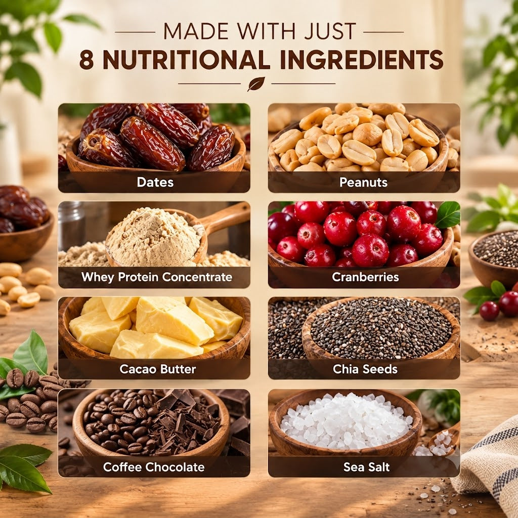 Eat Better Coffe Chocolate Protein Laddoos | High-Protein Energy Bites 40GM