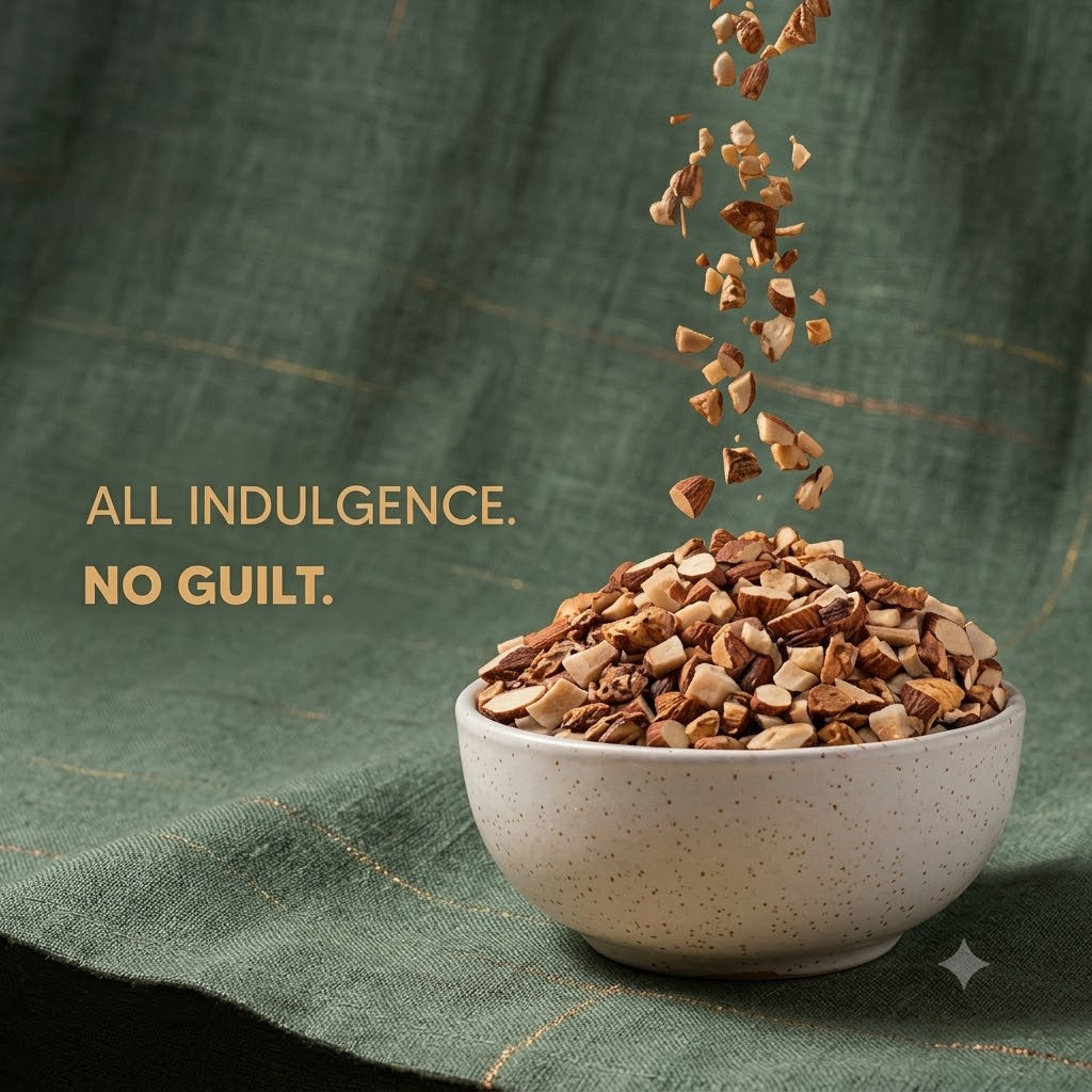 Natural Sweet & Crunchy Nut Mix – Sweetened with Dates 100gm