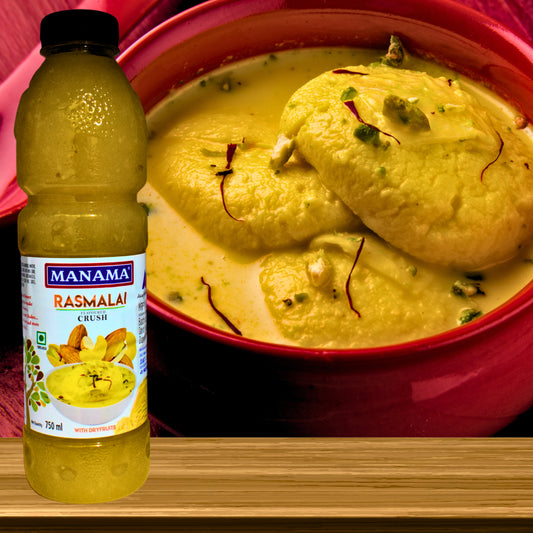 RAS MALAI CRUSH (By- MANAMA FARMS & FOODS, 750- ML)