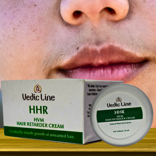 HAIR RETARDED CREAM, HHR (Inhibits facial Hair Growth) (By- VEDIC LINE, 50- ML)