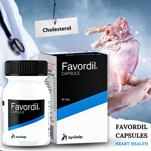 FAVORDIL CAPSULE ( FOR HEART HEALTH ) ( BY AYUKALP , 30 CAPSULE )