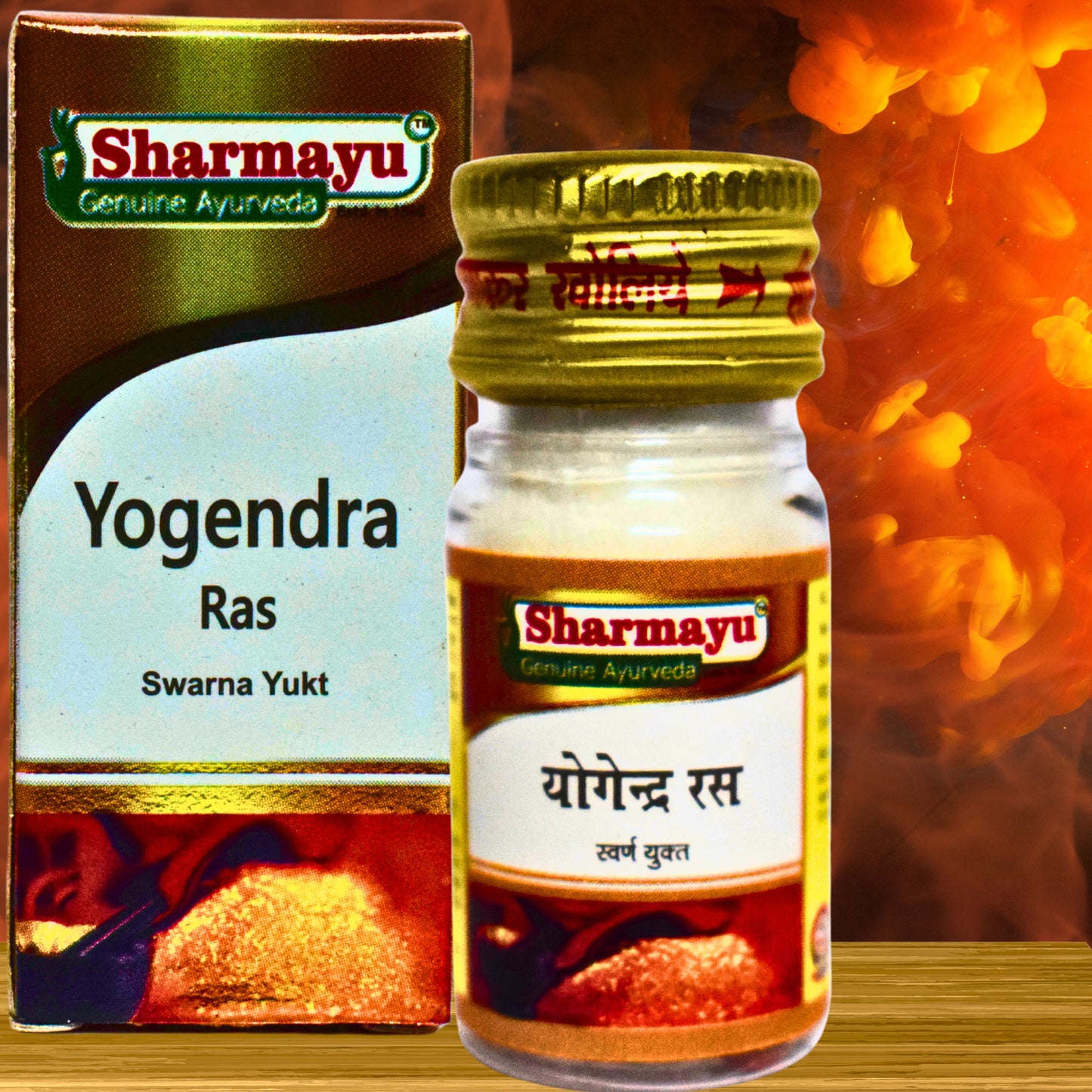 YOGENDRA RAS, SWARN YUKT (By- SHARMAYU, 10- TABLETS)